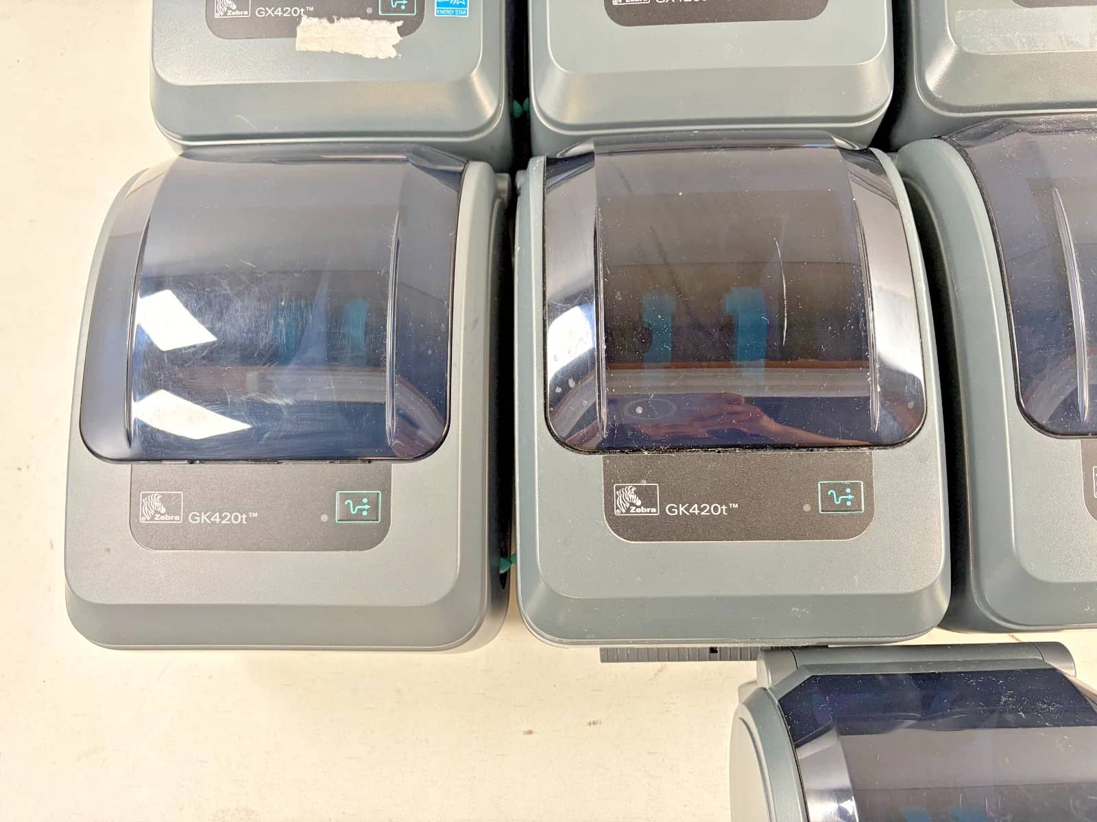 Zebra GK 420T AND GX420T Printers For parts or not working