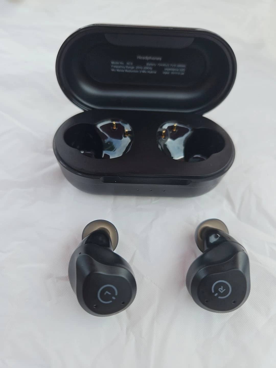 TOZO NC9 Headphones & Earbuds Blue New