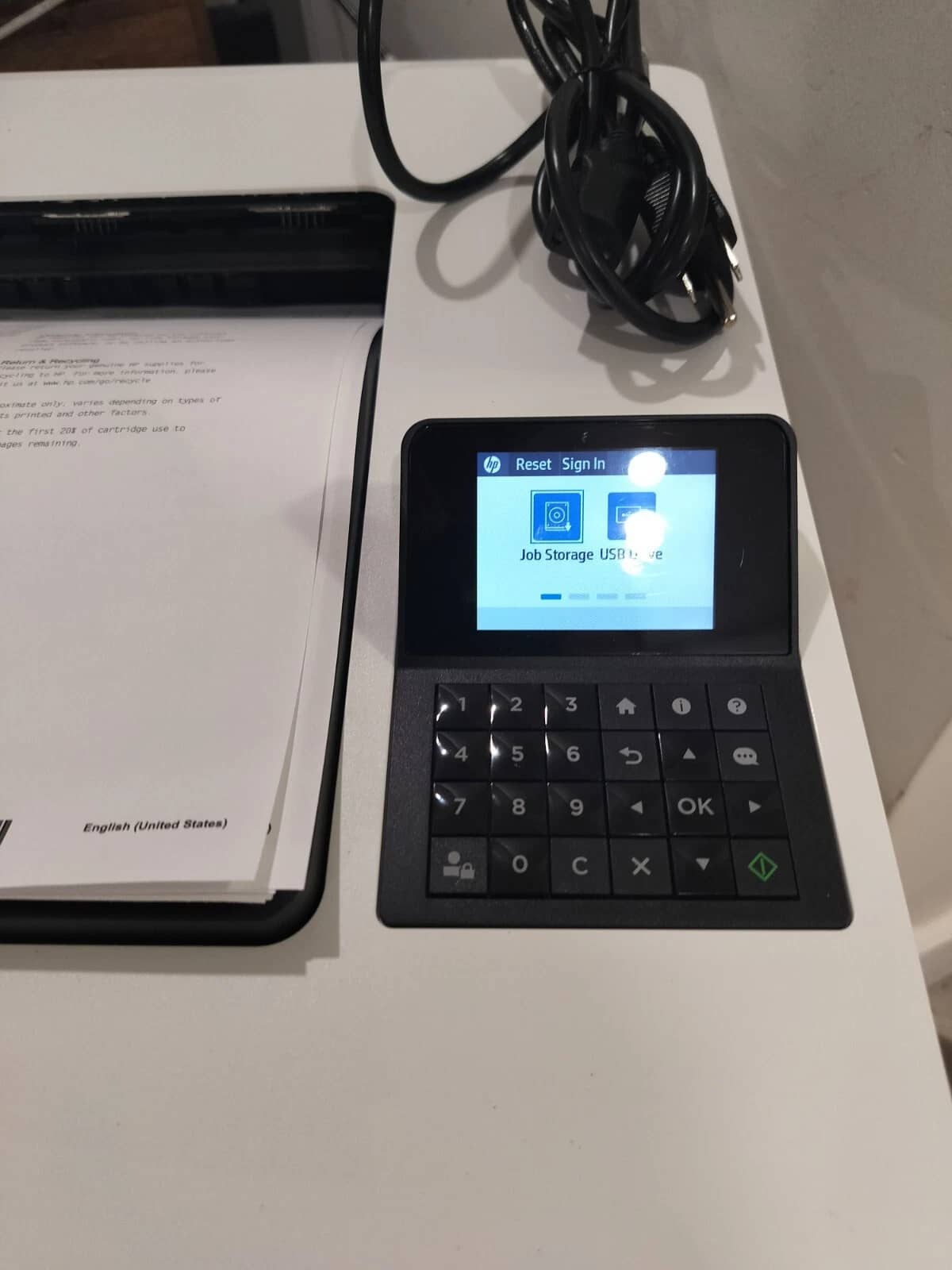 HP E45028dn Printers Open-Box Excellent
