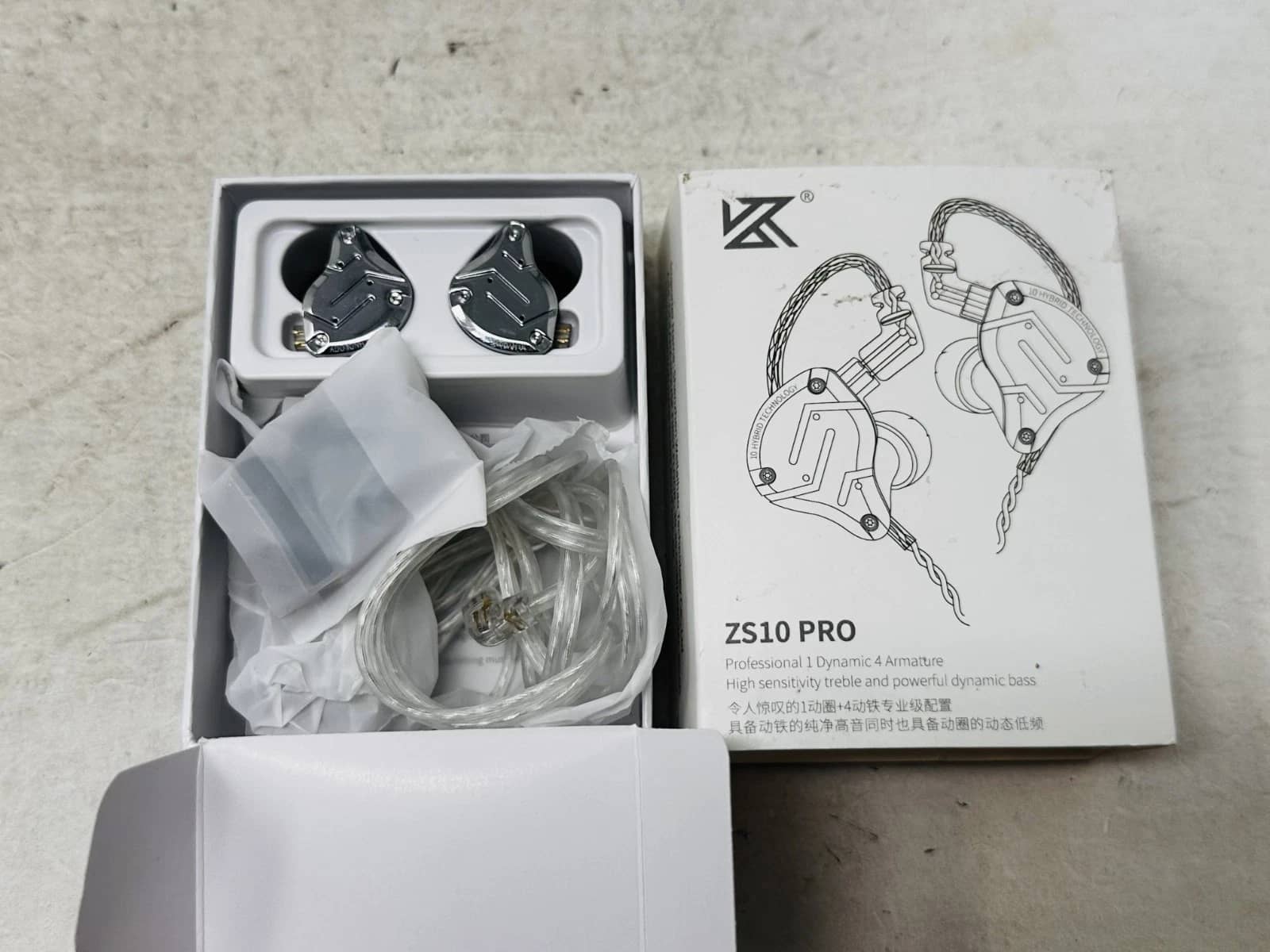 Linsoul KZ ZS10 Headphones & Earbuds Blue New