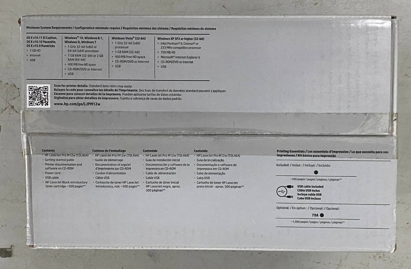 HP M12w Printers Used - Good
