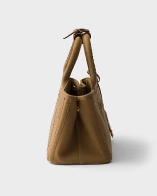 Prada Jardinière Women's bags Large Blue Canvas (Cotton Canvas) New