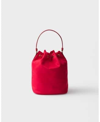 Prada Duet Bucket Bag Women's bags Black Nylon New