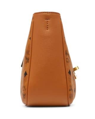 MCM Tracy Women's bags Cognac Calfskin Crossbody Mini New