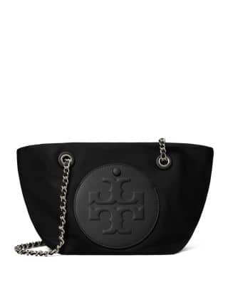 Tory Burch Ella Bucket Bag Women's bags Small Black Recycled Nylon New