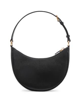 Valentino Garavani VLogo Signature Shoulder Bag Women's bags Black Grainy Calfskin New