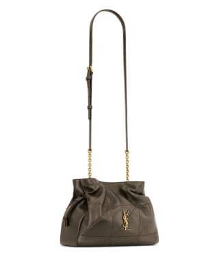 Saint Laurent Jamie Pouch Women's bags Unspecified Black Lambskin Gold New