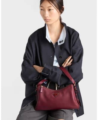 Prada Aimée Shoulder Bag Women's bags Large Unspecified Leather New