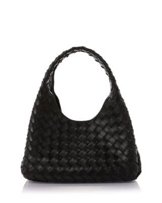 Bottega Veneta Campana Shoulder Bag Women's bags Small Pale Blue Intrecciato New