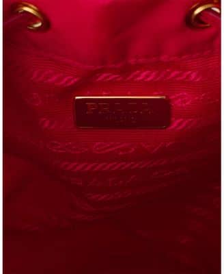 Prada Duet Bucket Bag Women's bags Black Nylon New