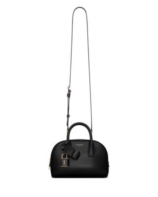 Saint Laurent Sac de Jour Top Handle Women's bags Nano Dark Beige Leather Silver New