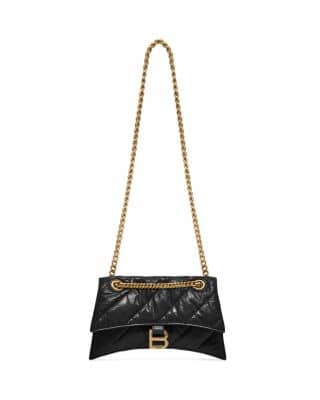Balenciaga Crush Shoulder Bag Women's bags Small Red Unspecified Silver New