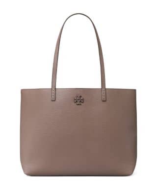 Tory Burch McGraw Tote Women's bags Silver Maple Unspecified New