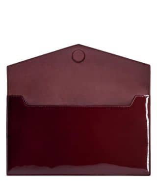 Saint Laurent Uptown Clutch Women's bags Unspecified Rouge Legion Patent Leather New