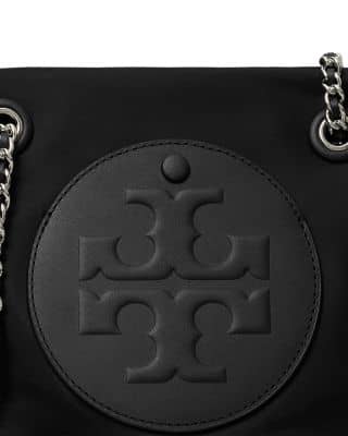 Tory Burch Ella Bucket Bag Women's bags Small Black Recycled Nylon New