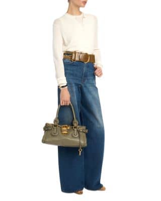 Chloé Paddington Women's bags Small Paddington Grey Leather New