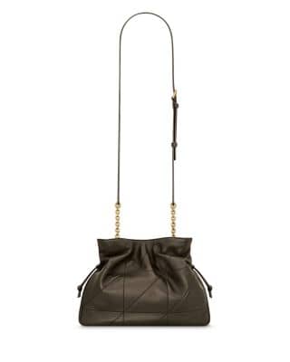Saint Laurent Jamie Pouch Women's bags Unspecified Black Lambskin Gold New