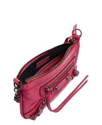 Balenciaga Le City Pouch Women's bags Unspecified Black Brass New