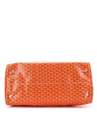 Goyard Croisière Women's bags 50 Orange Goyardine Coated Canvas New