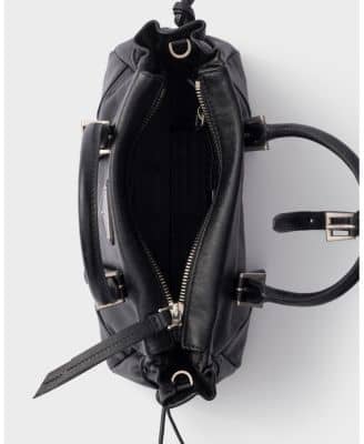 Prada Bonnie Women's bags Medium Black Calfskin New