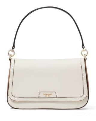 Kate Spade Hudson Women's bags Parchment Pebbled Leather Convertible Crossbody Unspecified New