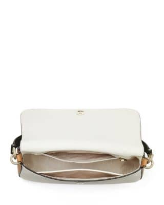 Kate Spade Hudson Women's bags Parchment Pebbled Leather Convertible Crossbody Unspecified New