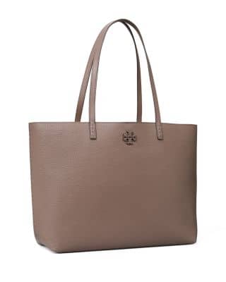 Tory Burch McGraw Tote Women's bags Silver Maple Unspecified New