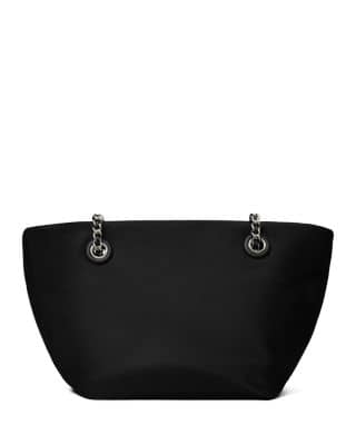 Tory Burch Ella Bucket Bag Women's bags Small Black Recycled Nylon New
