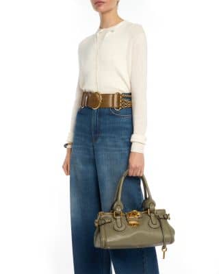 Chloé Paddington Women's bags Small Paddington Grey Leather New