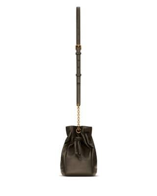 Saint Laurent Jamie Pouch Women's bags Unspecified Black Lambskin Gold New