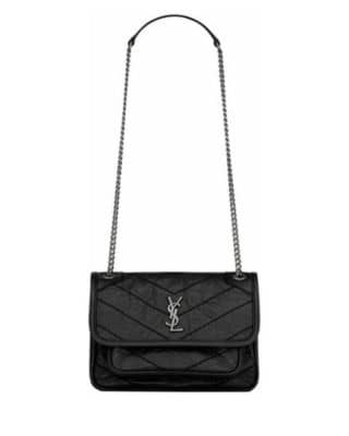 Saint Laurent Niki Shoulder Bag Women's bags Medium Rouge Legion Unspecified Gold New