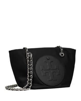 Tory Burch Ella Bucket Bag Women's bags Small Black Recycled Nylon New