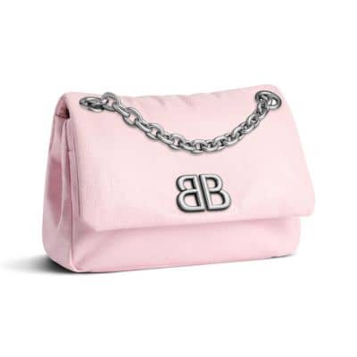 Balenciaga Monaco Shoulder Bag Women's bags Mini Yellow Quilted New