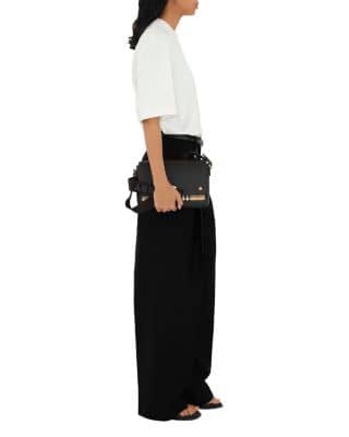 Burberry Note Shoulder Bag Women's bags Unspecified Black Calfskin New