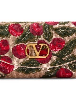 Valentino Garavani DeVain Shoulder Bag Women's bags Black Fabric New