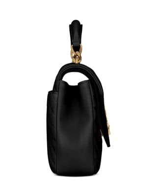 Saint Laurent College Shoulder Bag Women's bags Large Black Monogram New