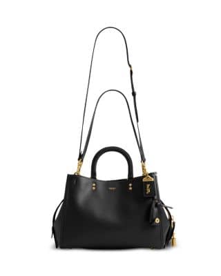 Coach Rogue Shoulder Bag Women's bags Black Glovetanned Pebble Leather New