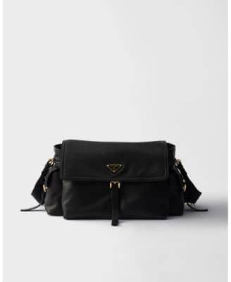Prada Explore Shoulder Bag Women's bags Small Black Re-Nylon New