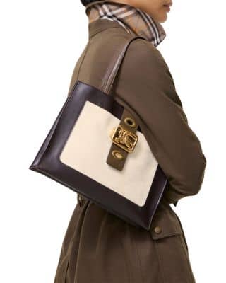Burberry Rider Tote Women's bags Small Unspecified Leather New