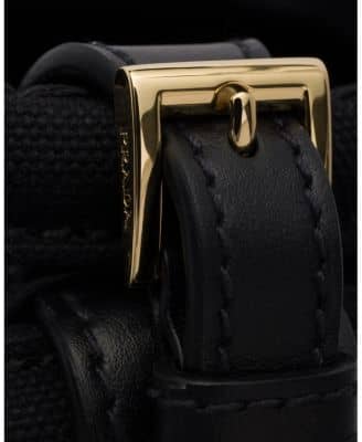 Prada Jardinière Women's bags Mini Black Canvas (Cotton Canvas) New