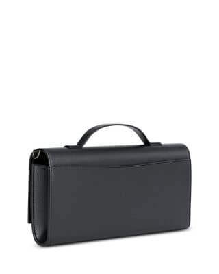 Michael Kors Hamilton Moderne Clutch Women's bags Small Black Leather New