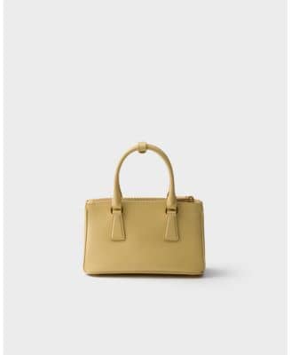 Prada Galleria Women's bags Mini Vanilla Saffiano Leather New
