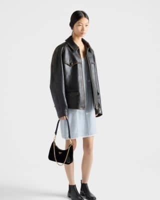 Prada Re-Edition Crossbody Women's bags Black Re-Nylon New