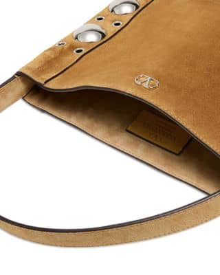 Valentino Garavani Nellcôte Tote Women's bags Brown Suede New