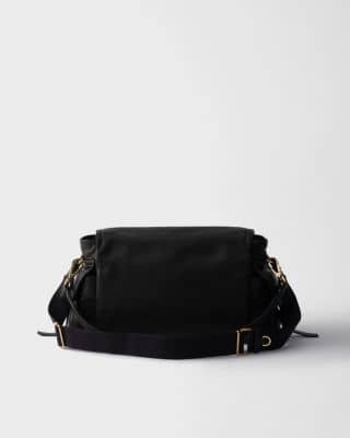 Prada Explore Shoulder Bag Women's bags Small Black Re-Nylon New