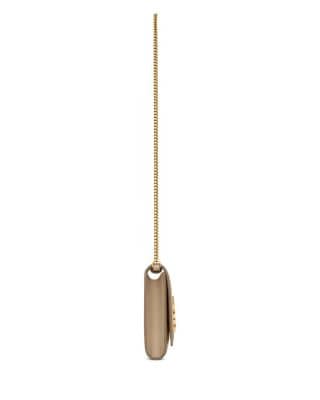 Saint Laurent Kate Clutch Women's bags Unspecified Dark Beige Grain De Poudre Gold New