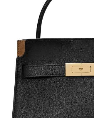 Tory Burch Lee Radziwill Crossbody Women's bags Petite Perfect Cognac Leather New
