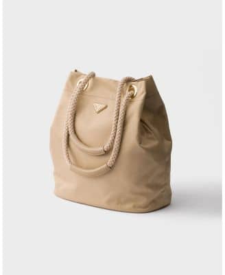 Prada Mariner Women's bags Small Bucket White Nylon New