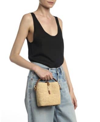 Saint Laurent Le 37 Bucket Bag Women's bags Mini Black Unspecified New