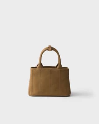 Prada Jardinière Women's bags Large Blue Canvas (Cotton Canvas) New